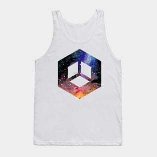 Hexagonal Galaxy Tank Top